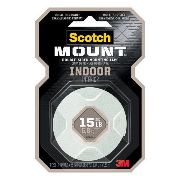 Scotch Tape Mounting Hvydty 1X50In 114/DC